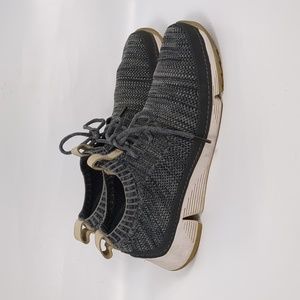 Clarks Trigenic Knit Lace Comfort Sneakers Size 9 Made in Vietnam